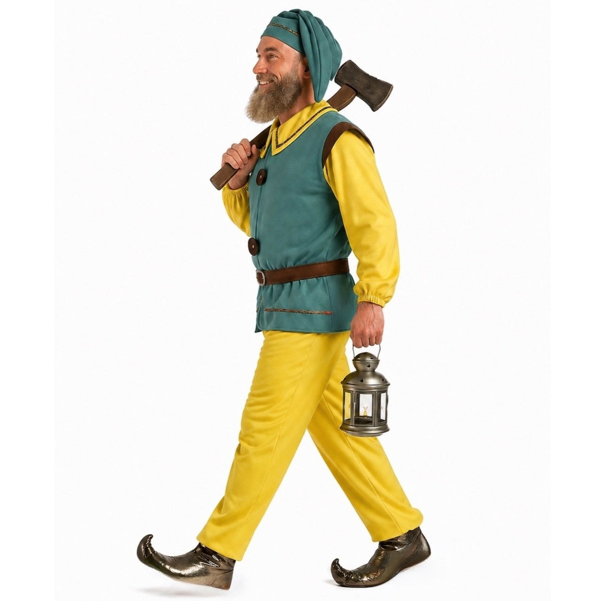 Costume Nanetto Verde per adulto