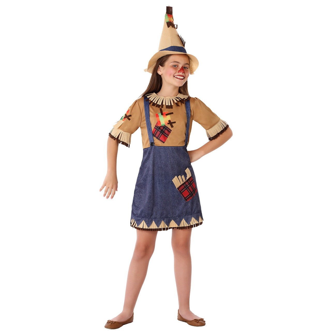 Costume da Spaventapasseri Divertente per bambina