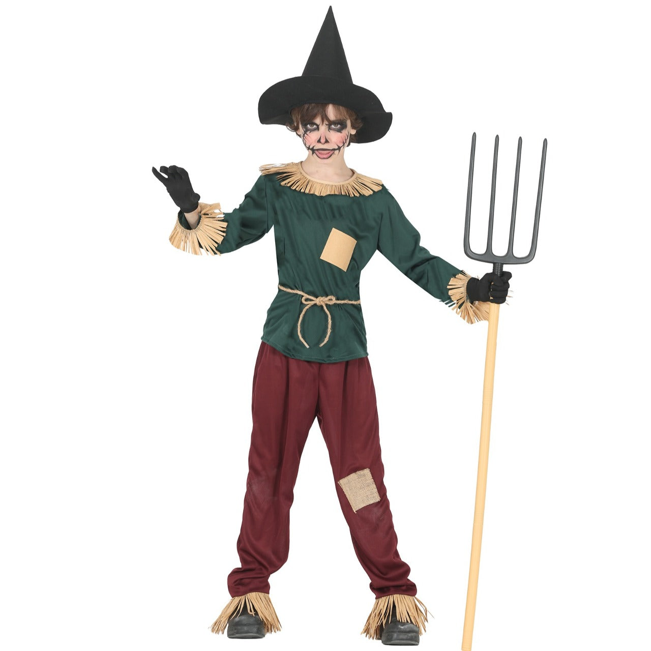 Costume da Spaventapasseri Malvagio per bambino 