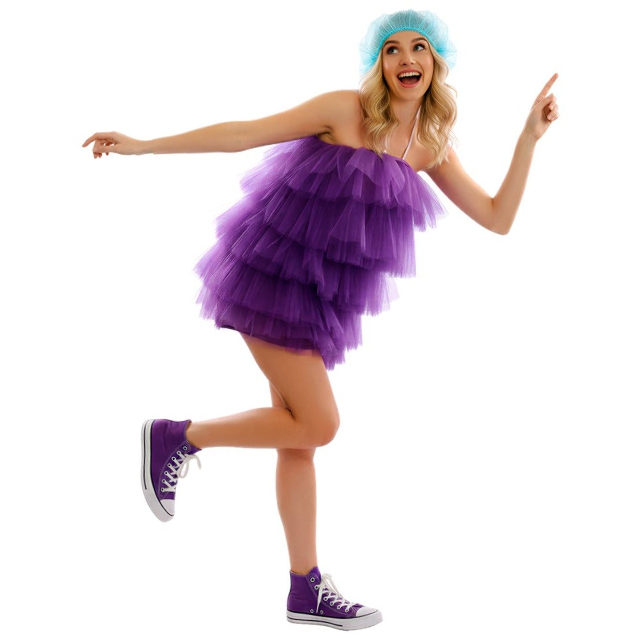 Costume da Spugna da Bagno Lilla per donna