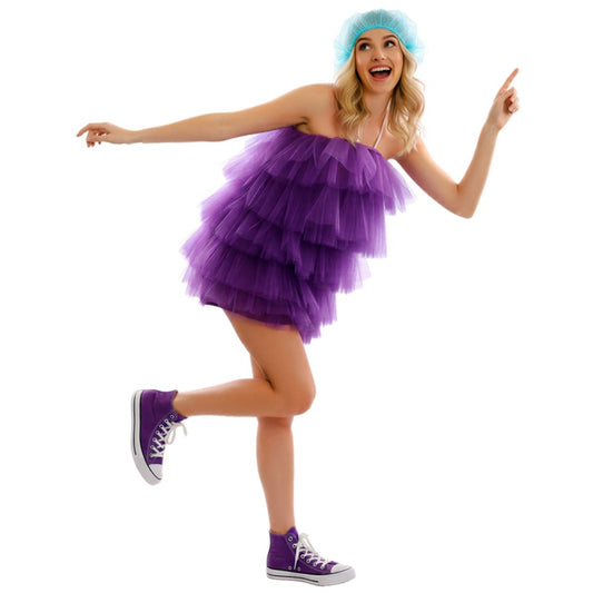 Costume da Spugna da Bagno Lilla per donna