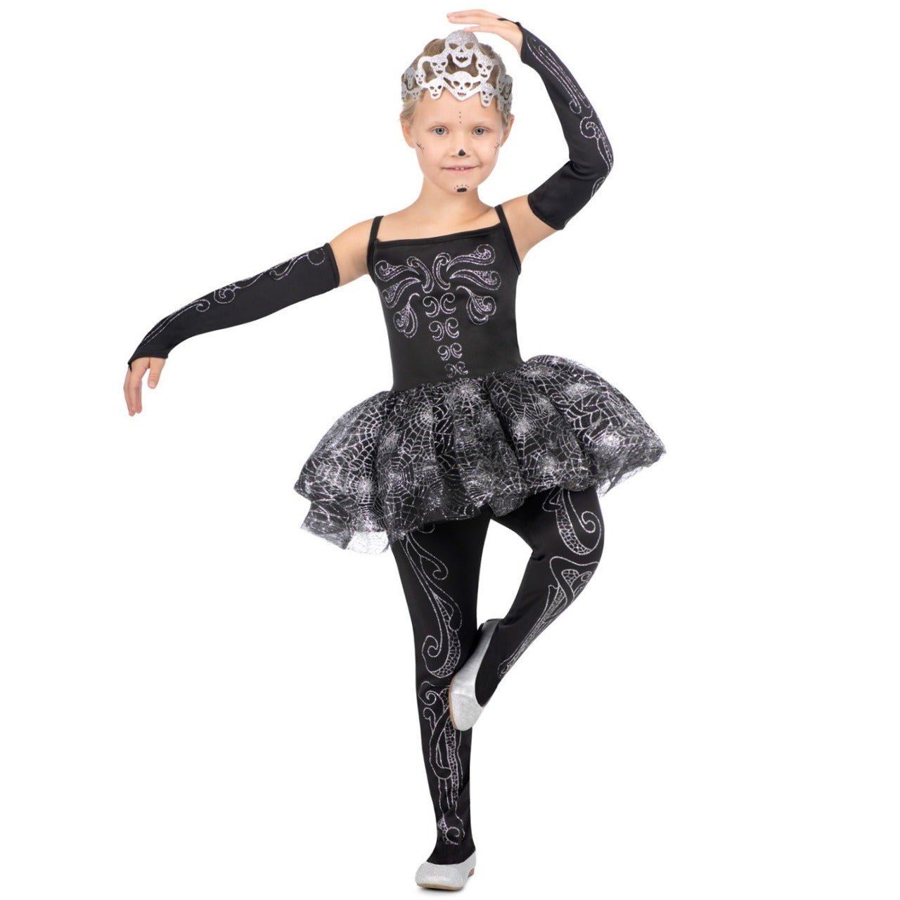 Costume da Ballerina Scheletro per bambina