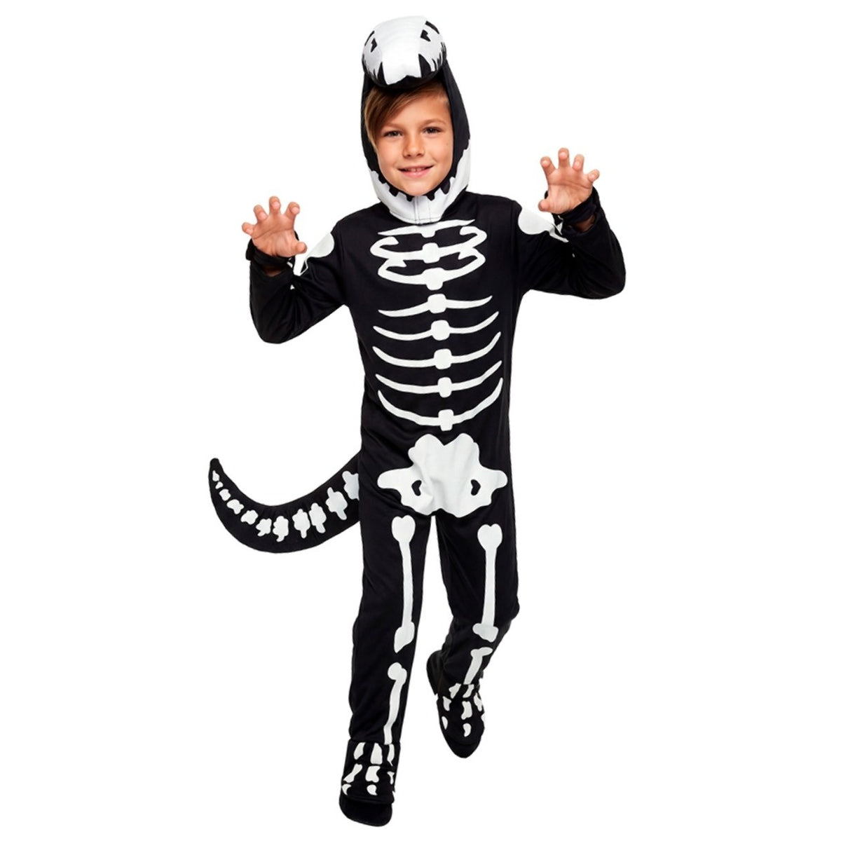 Costume da Scheletro Dinosauro bambino