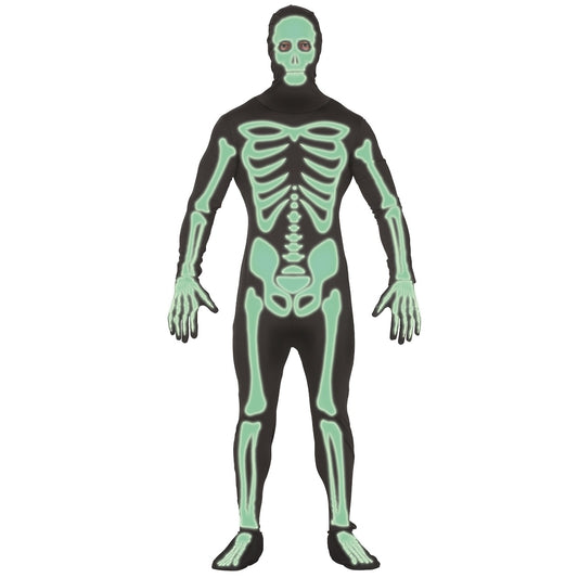 Costume da Scheletro Glow per adulti