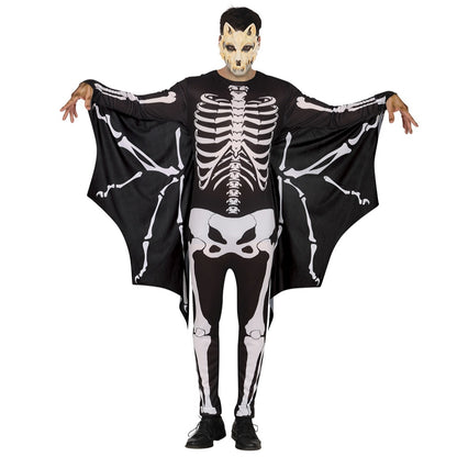 Costume da Pipistrello Scheletro Eco per uomo