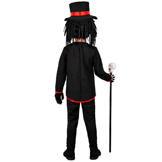 Costume da scheletro voodoo per bambini