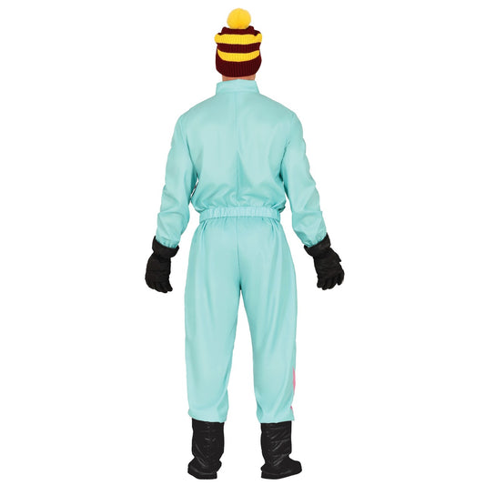 Costume da Sciatore Blu per uomo
