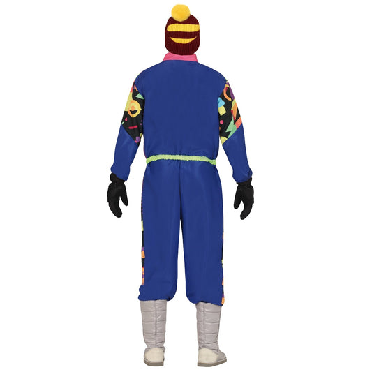 Costume da Sciatore multicolore per uomo