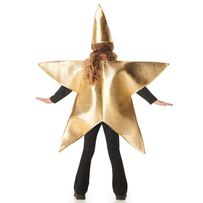 Costume da Stella Dorata con Cappello per bambini