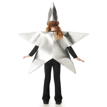Costume da Stella Argentata con Cappello per bambini 