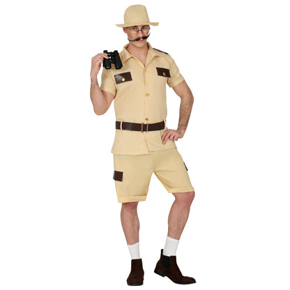 Costume da Esploratore Safari Eco per uomo