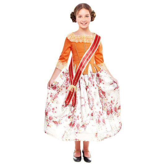 Costume da Fallera tradizionale per bambina