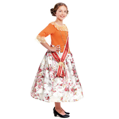 Costume da Fallera tradizionale per bambina