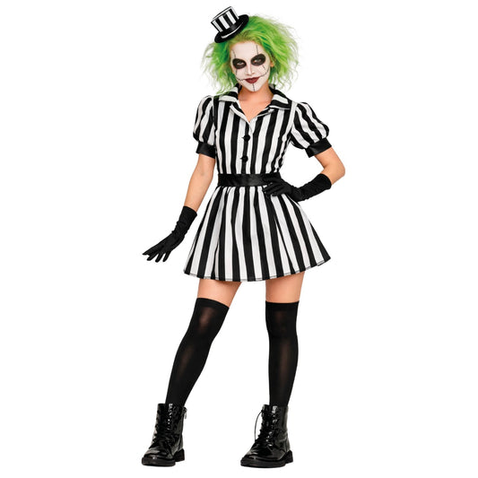 Costume da Fantasma a Righe Vestito per donna
