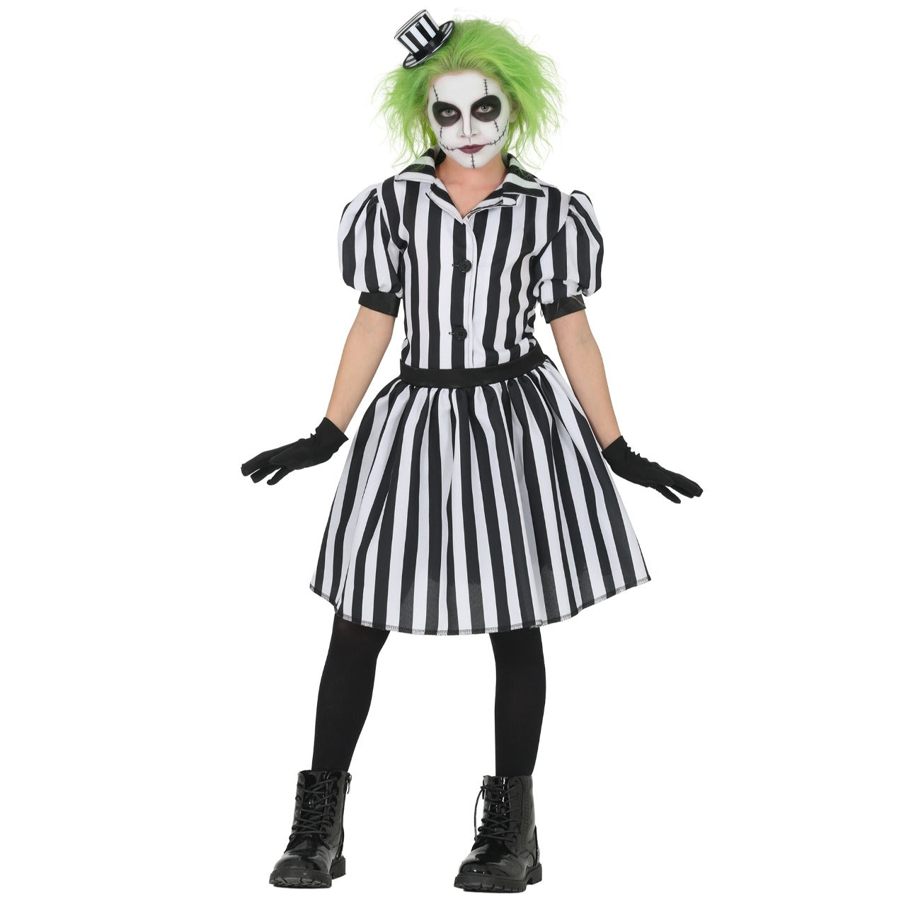 Costume da Fantasma a Righe Vestito per bambina 
