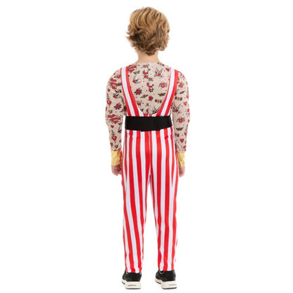 Costume da uomo forte tatuato per bambini