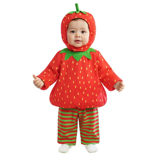 Costume da Fragola a righe per bebè