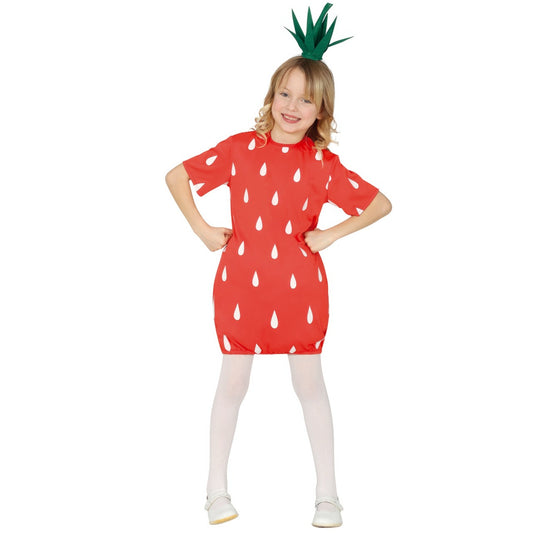 Costume da ragazza alla fragola