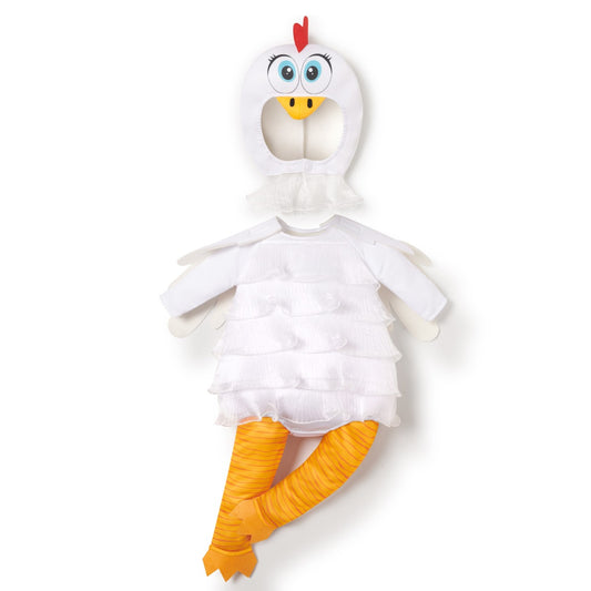 Costume da Gallina Bianca per bebè