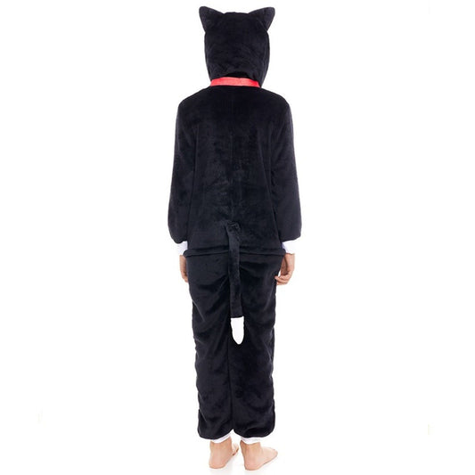 Costume da gatto con cappuccio per bambini