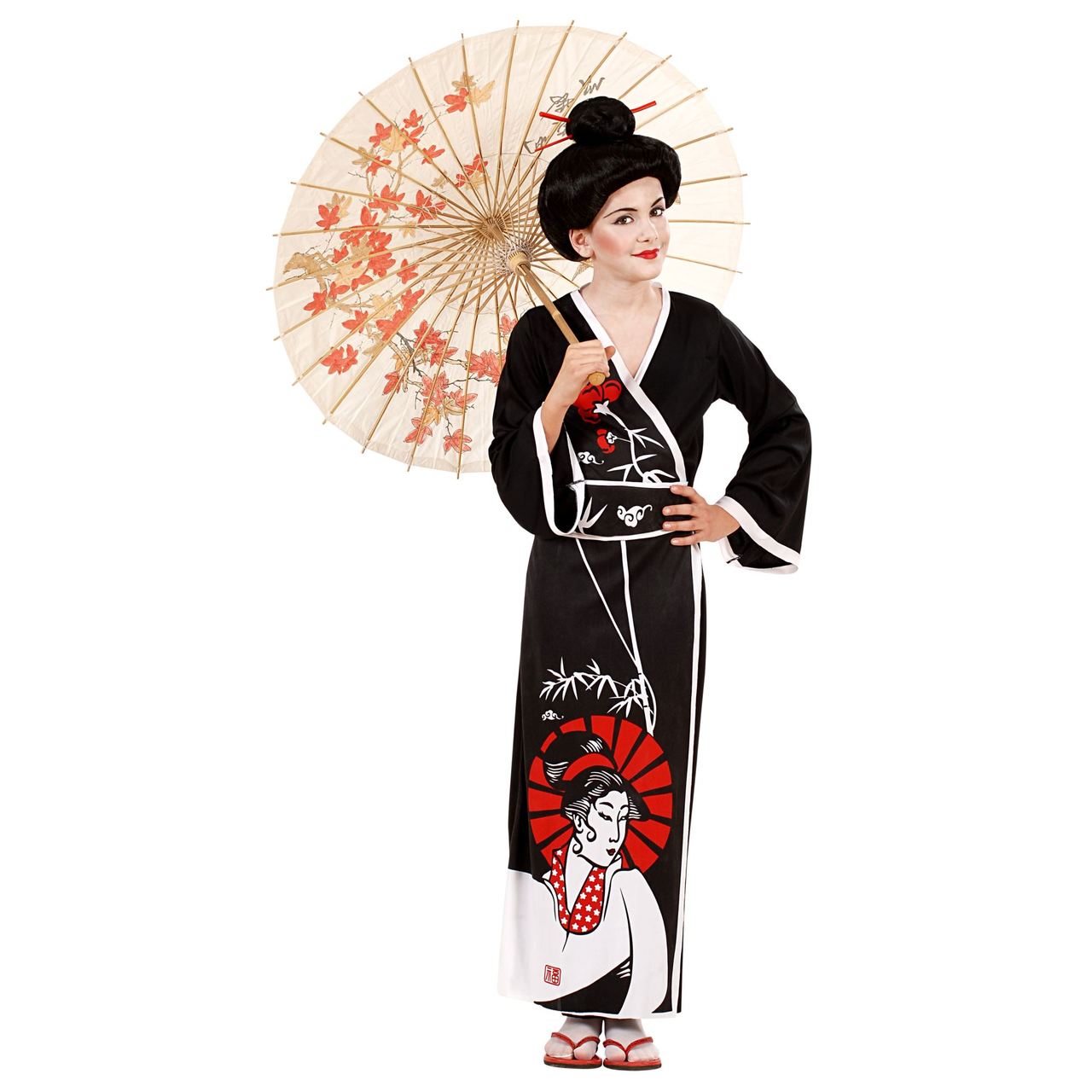 Costume da Geisha Hiroko per bambina