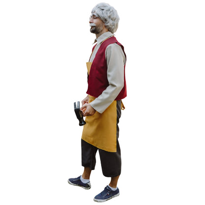 Costume da Geppetto per uomo