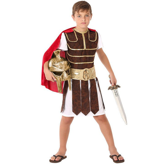 Costume da Gladiatore con Mantello per bambino