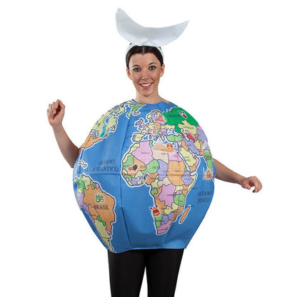 Costume da Globo Mappamondo per adulto