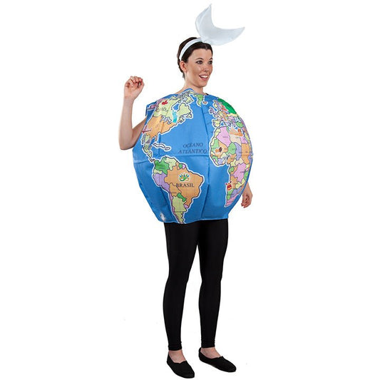 Costume da Globo Mappamondo per adulto