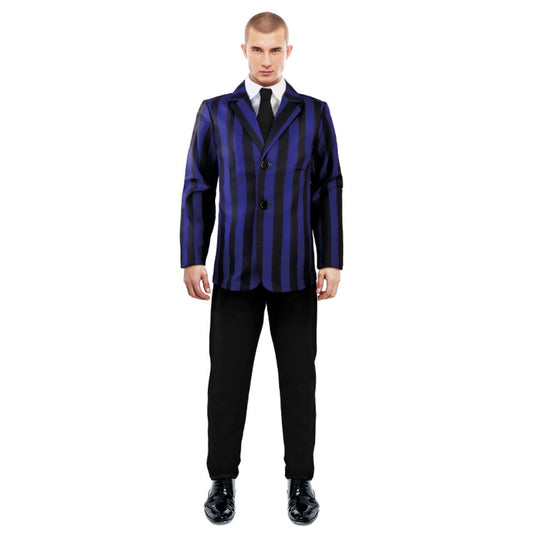 Costume da Padre Inquietante Righe per uomo