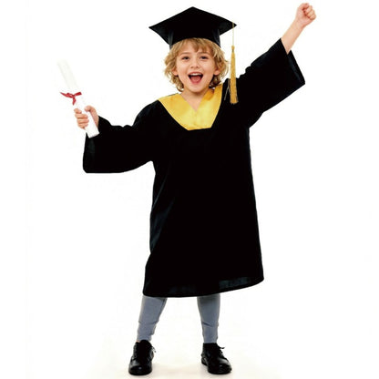 Costume da laureato con tocco per bambino