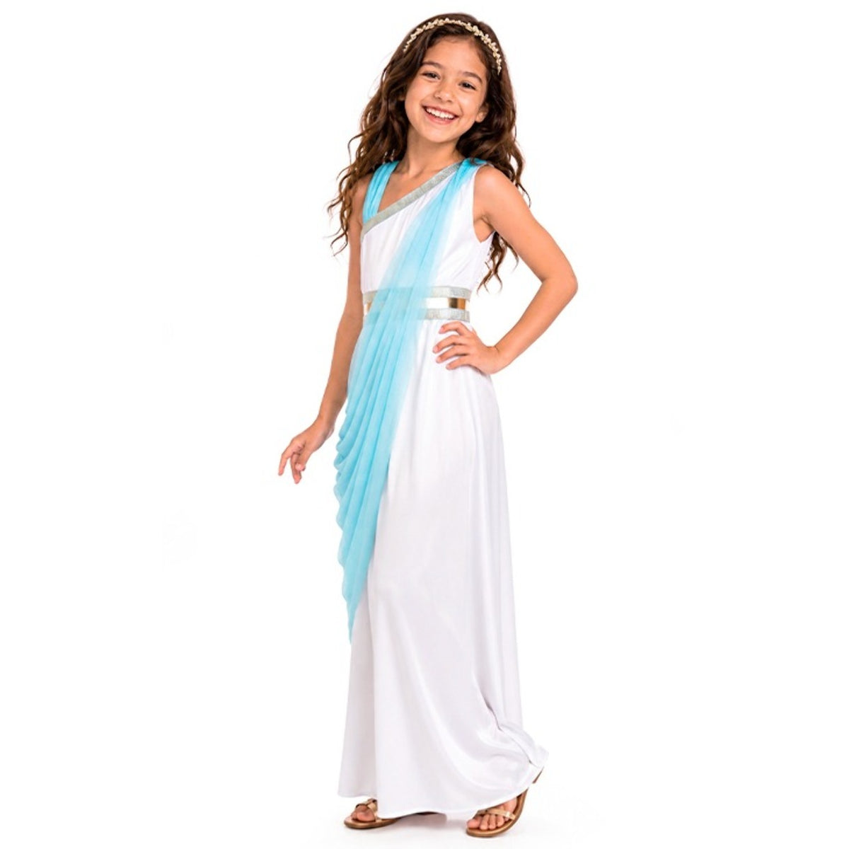 Costume da Greca Thalía per bambina