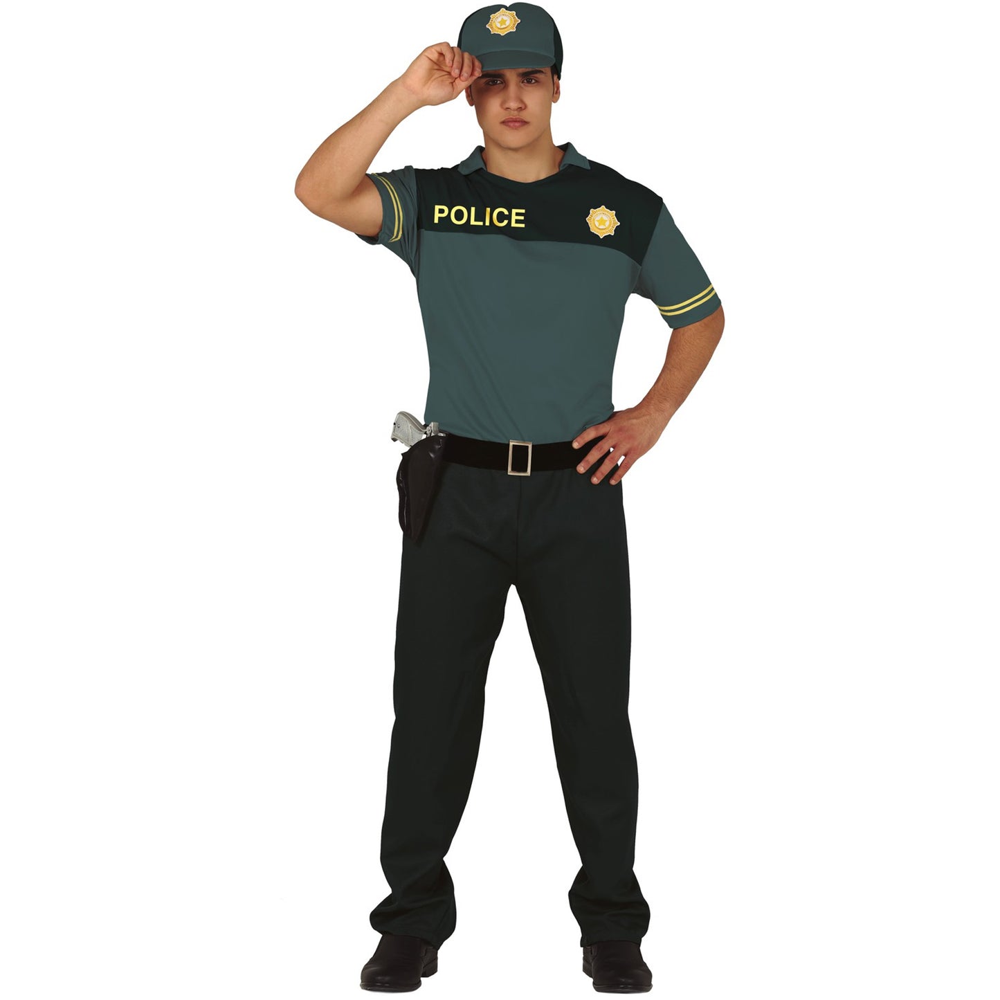 Costume da Guardia Civil Verde per uomo