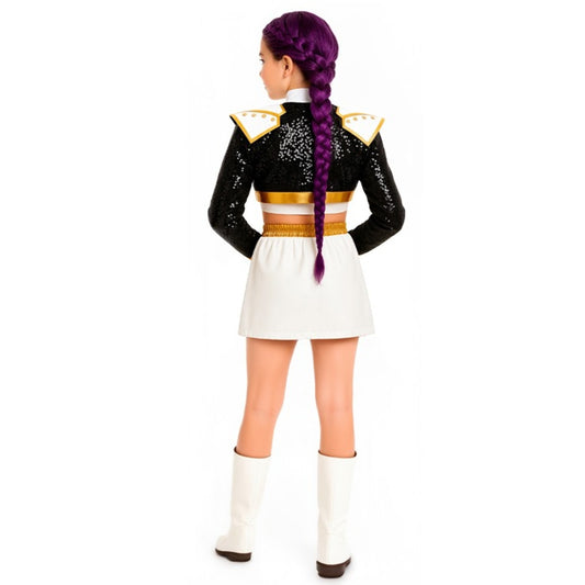 Costume di Guerriera K-Pop Golden per bambina