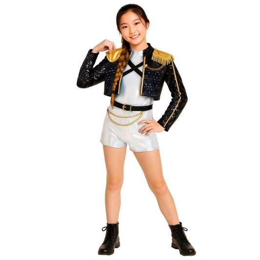 Costume da Guerriera K-Pop Huntrix per bambina