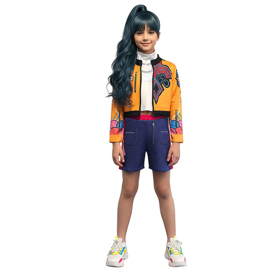 Costume da Guerriera K-Pop Rumi Huntrix per bambina