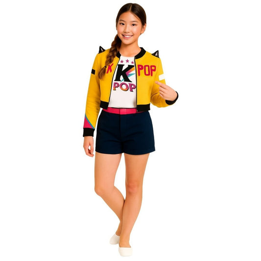 Costume da Guerriera K-Pop Rumi per bambina