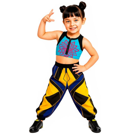 Costume di Guerriera K-Pop Zoey Hunters per bambina