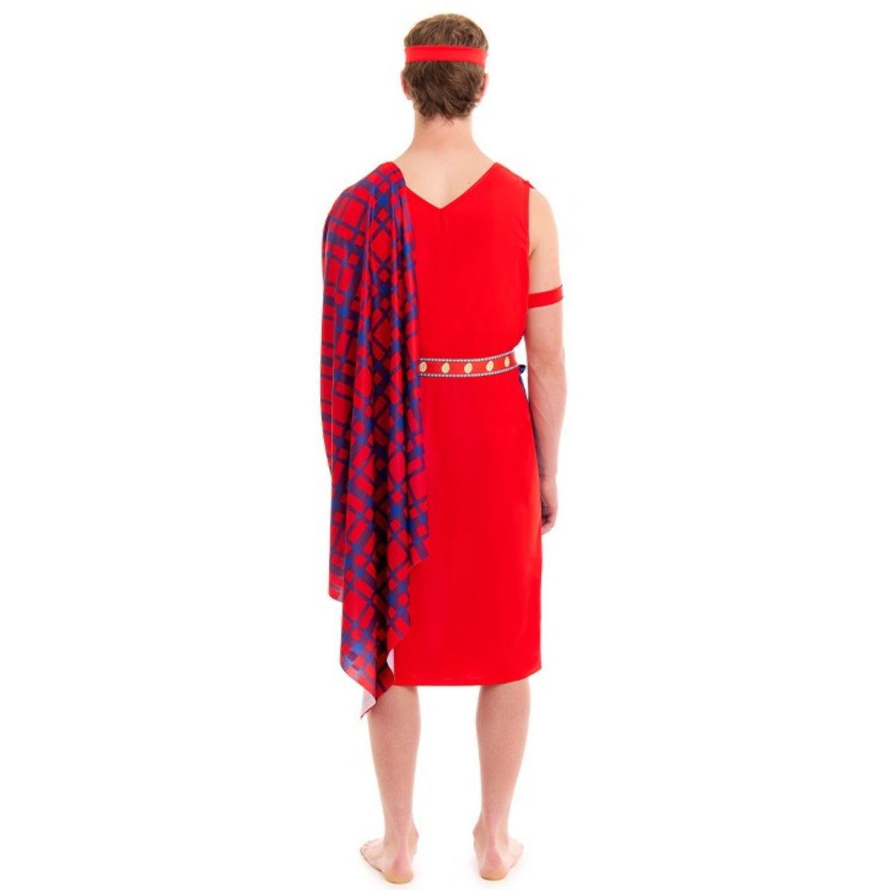 Costume da guerriero della tribù Masai per uomo