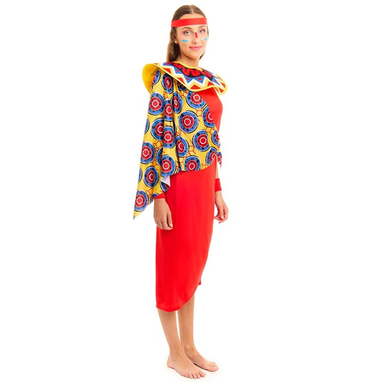 Costume da guerriera della tribù Masai per donna