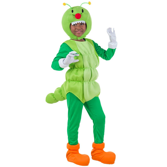 Costume da Bruco verde per bambino