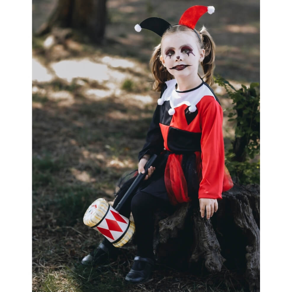 Costume da Harley giullare per bambina