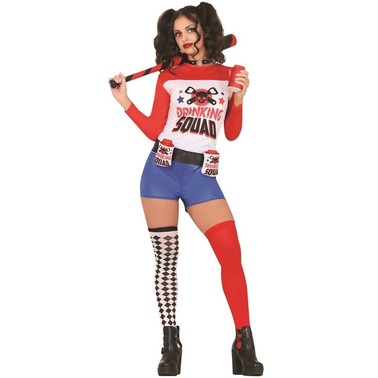 Cosplay di Harley, costume di Halloween per uomo e donna Cosplay di Harley, costume di Halloween per uomo e donna
