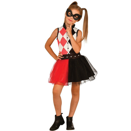 Costume da Harley Quinn™ tutù per bambina