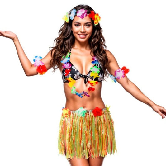 Costume da Hawaiana Multicolore per donna