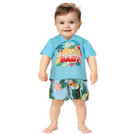 Costume hawaiano tropicale per bambino