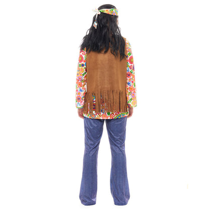 Costume da hippie della pace per uomo