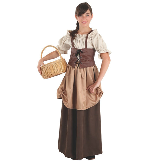 Costume da Contadina Medievale per bambina