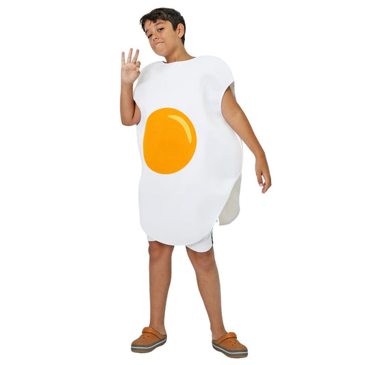 Costume da Uovo Fritto Classico per bambini