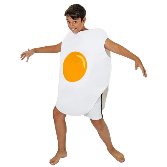Costume da Uovo Fritto Classico per bambini